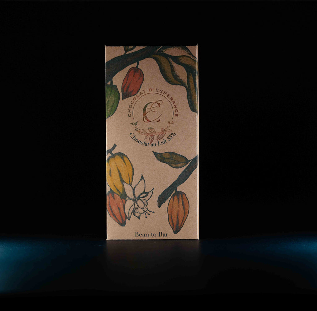 Chocolat au lait de coco 55% Pérou