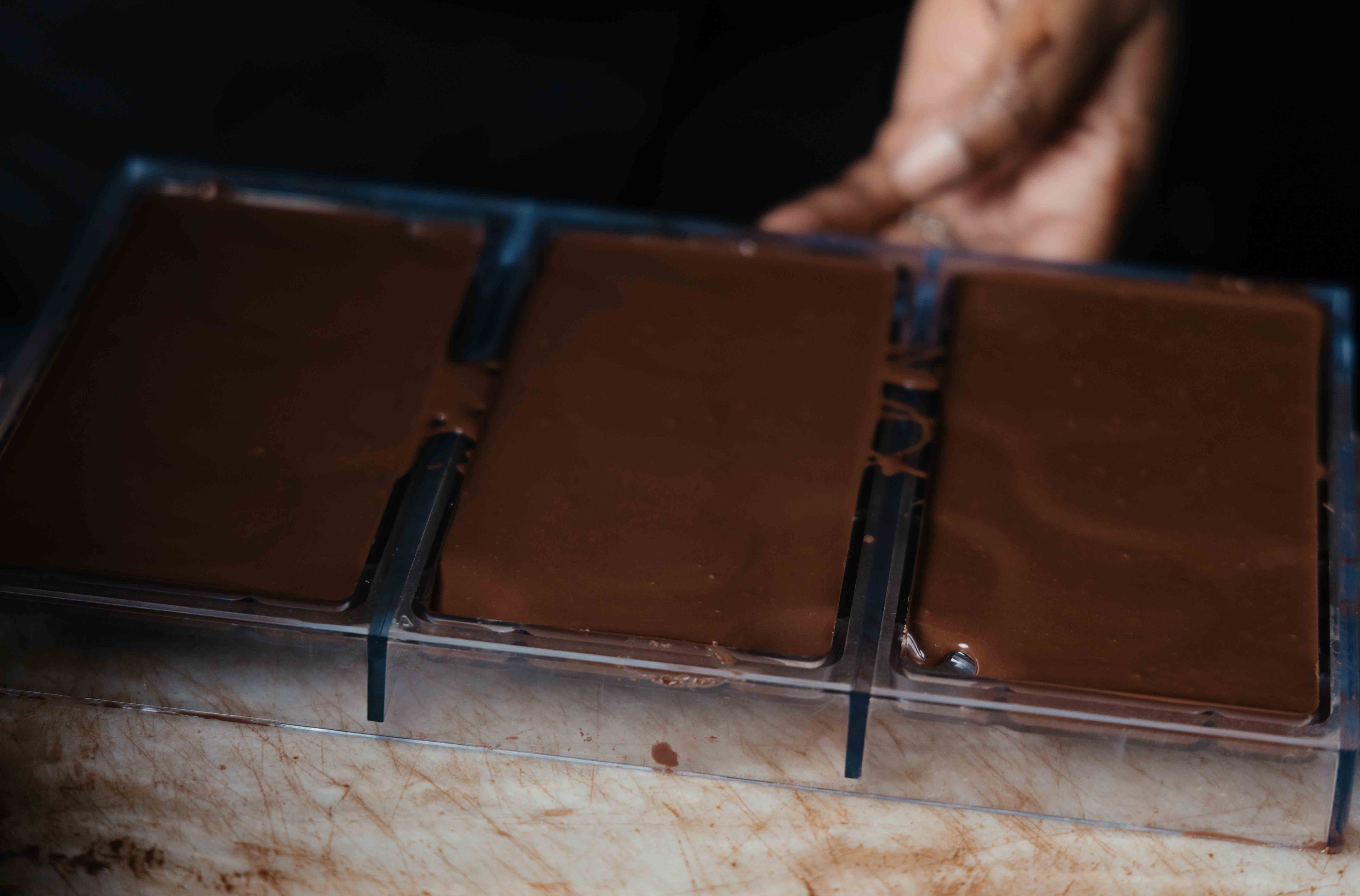 Atelier de la fève à la tablette